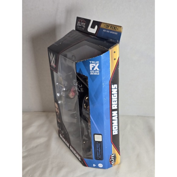 WWE Roman Reigns Elite Collection Wrestling Figure Top Picks 2022 Bloodline - Picture 7 of 8